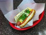Chicago-style hot dog